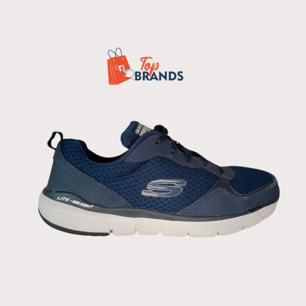 Skechers Air Cooled Memory Foam Men's Flex Advantage 3.0 Navy Sneaker Size EU 44