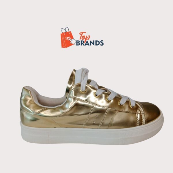 Non marking kid pik Golden Sneakers Size EU 35