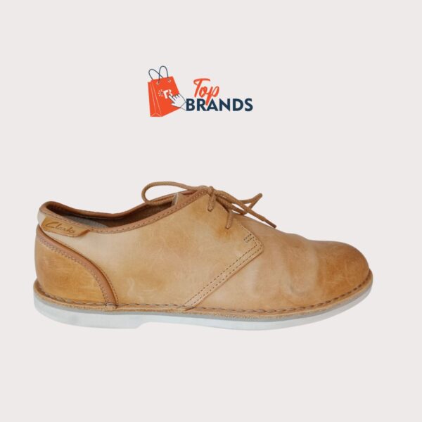 Clarks Oxford Brown Comfort Shoes Size US 8