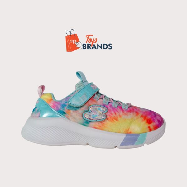 Skechers Unisex-Child Dreamy Lites-Sunny Groove Sneaker Size EU 32