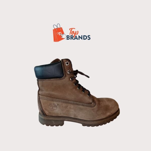 Timberland Waterproof Brown Nubuck Boot Size EU 41.5