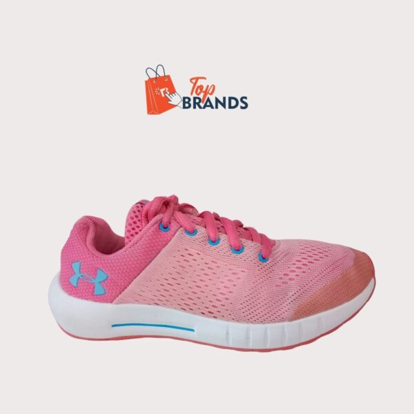 Under Armour Kids Pursuit, Pink/Blue, Size EU 33.5