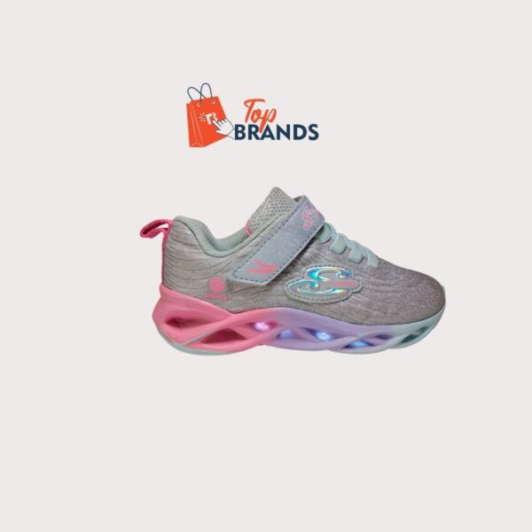 Skechers Twisty Brights Color Radiant Girls Trainer Size EU 27.5