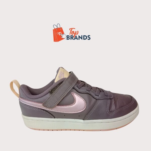 Nike Kid's Court Borough Low 2 - US Shoe Purple -  Size EU 35