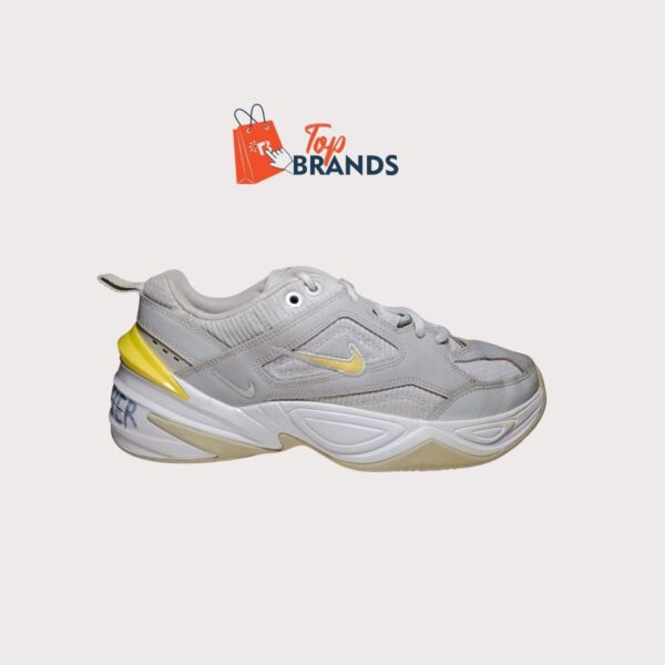 Nike M2K Tekno Pure Platinum Dynamic Yellow size EU 40