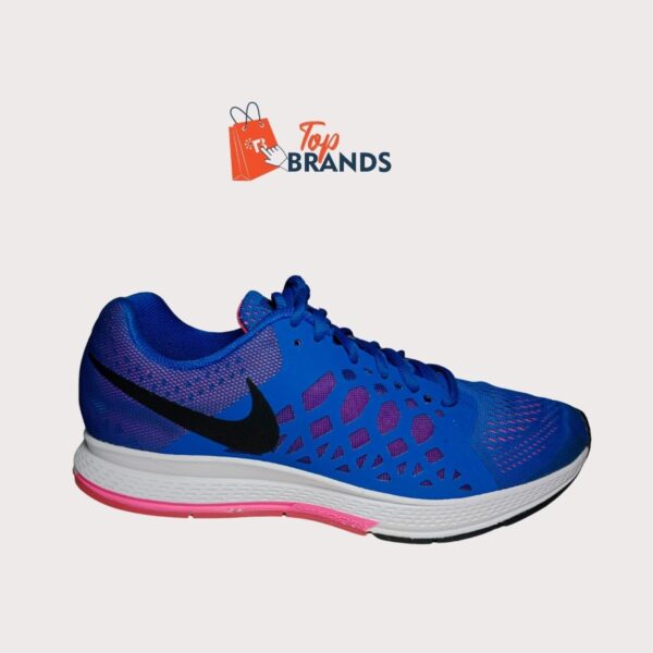 Nike Air Zoom Pegasus 31 Blue Pink Running Shoes Sneaker Size EU 42